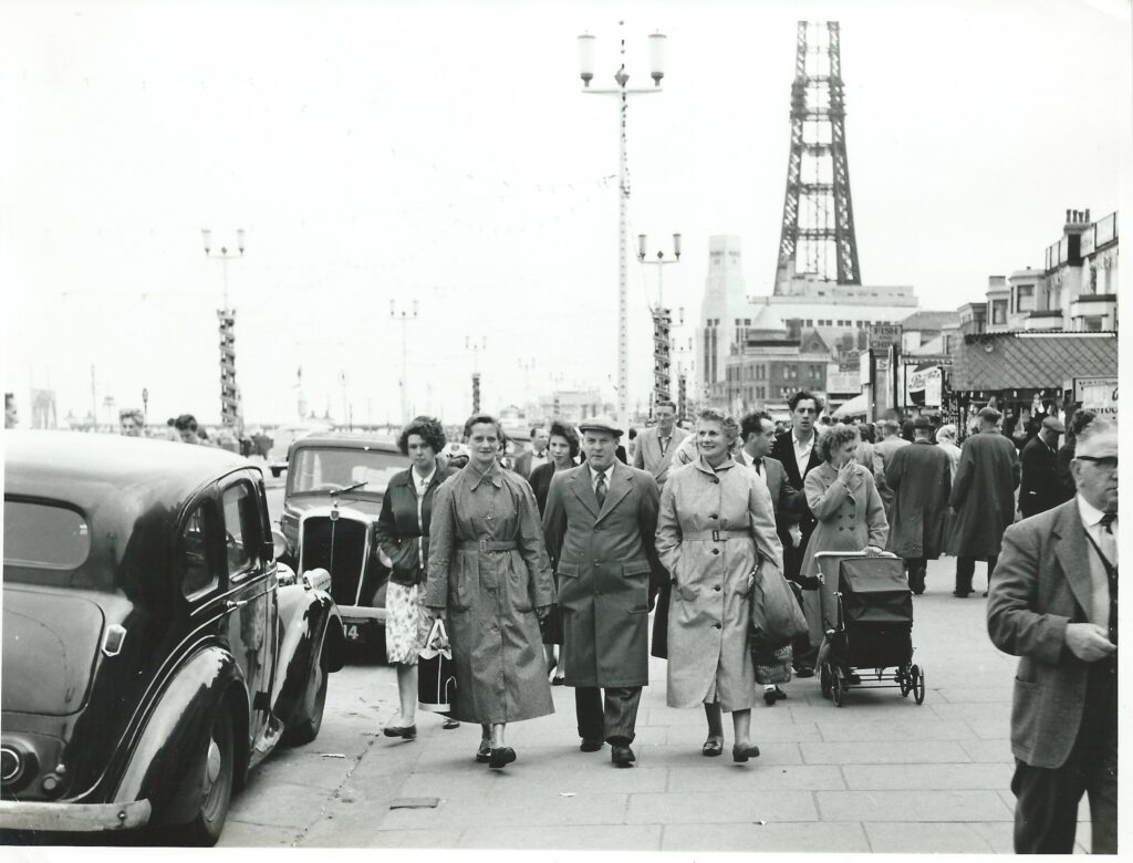 Blackpool in the 1950's. Photo: Julian Watson