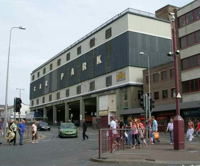 Former Talbot Road bus station in Blackpool