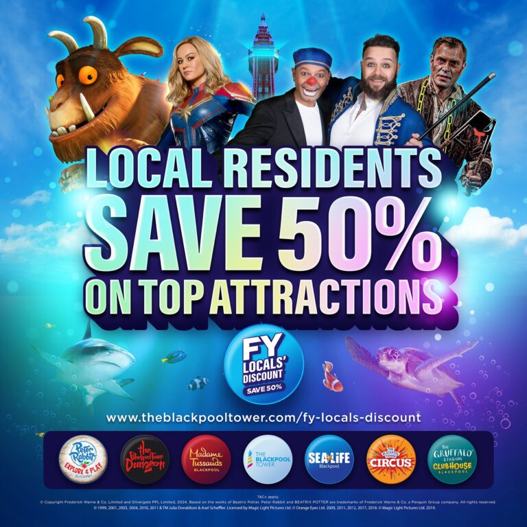 Merlin 50% off residents discount