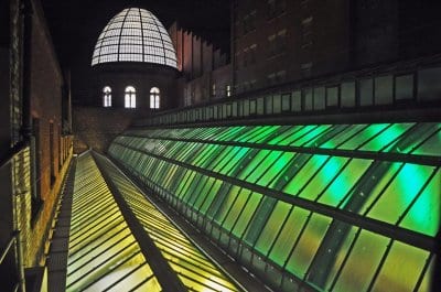 The roof at the Winter Gardens