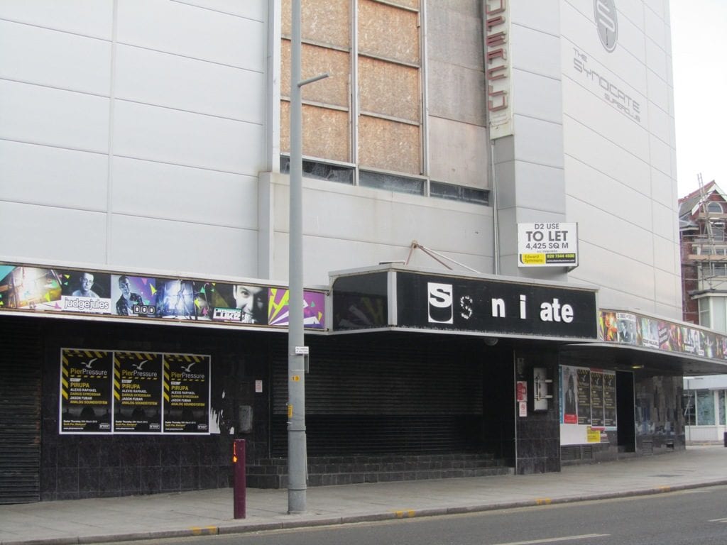 Syndicate Nightclub, Church Street, Blackpool. Photos from 2013 by Live Blackpool