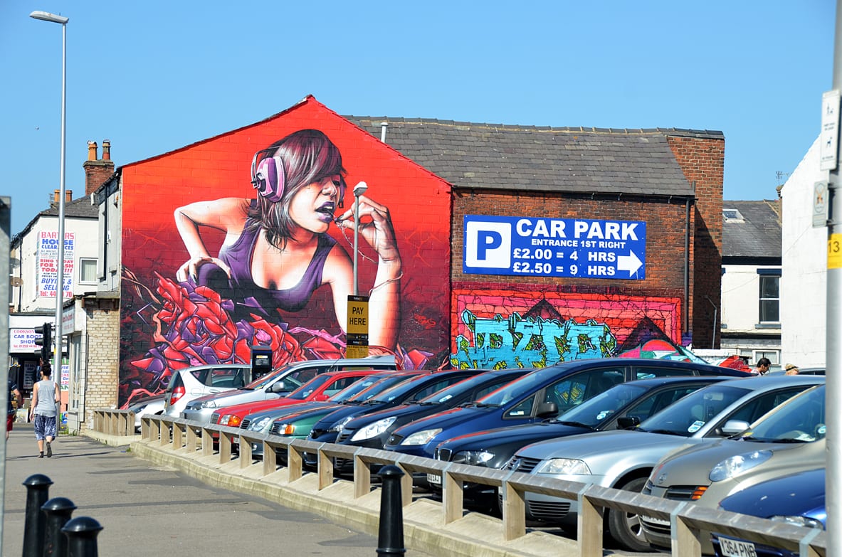 Street Art in Blackpool • take a look with Live Blackpool