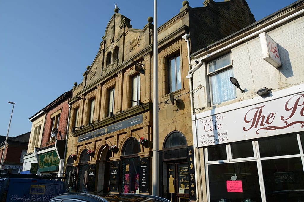 Mrs Johnson's Emporium at Bond Street, Blackpool South Shore