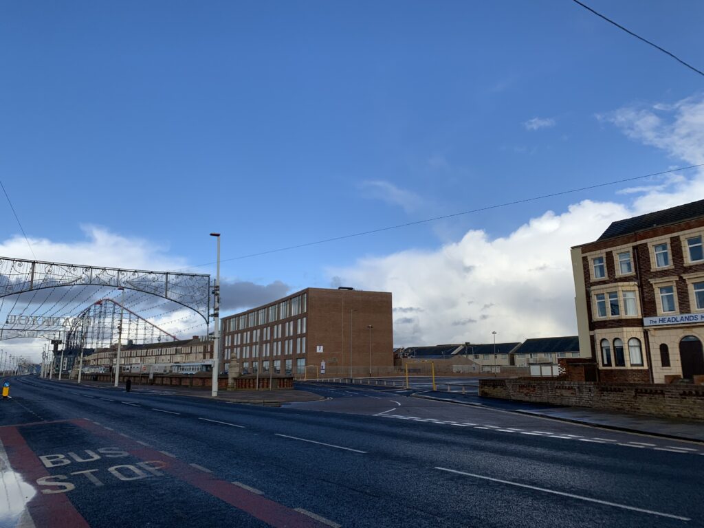 The new Hampton by Hilton - one of the new hotels being built in Blackpool - at South Shore