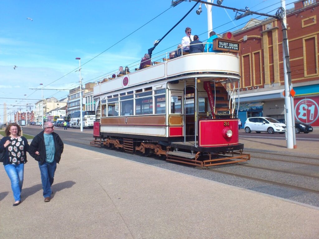 Heritage Tram car number 31