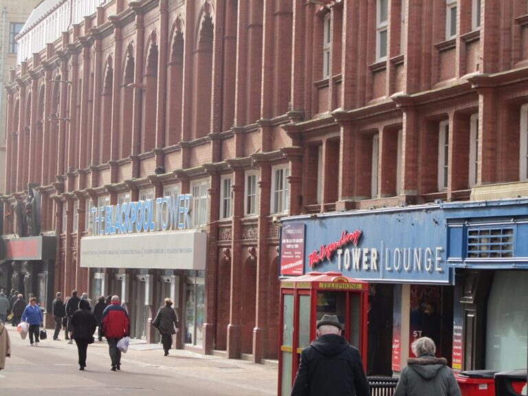 The Blackpool Tower Lounge, Bank Hey Street entrance