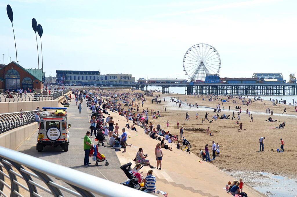 Seaside Awards for Blackpool Beaches - Blackpool Central Beach