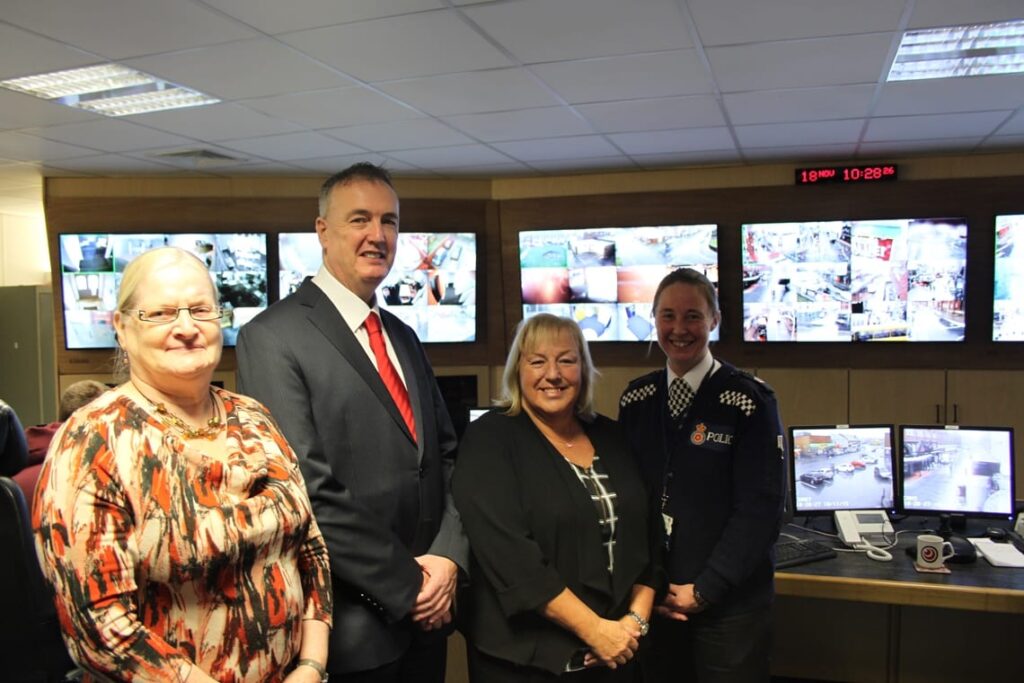 CCTV in Blackpool Town Centre