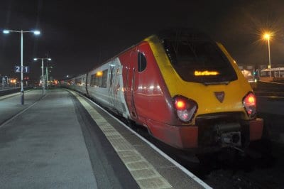 The First Direct Blackpool to London Train