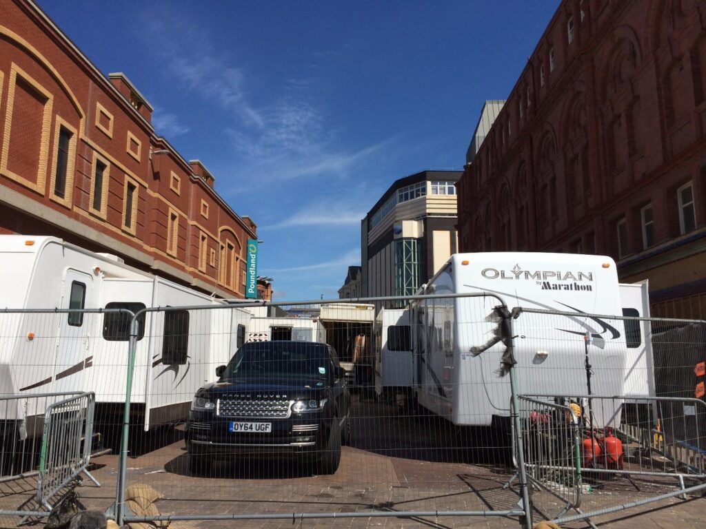 Filming in Blackpool for Miss Peregrine's Home for Peculiar Children