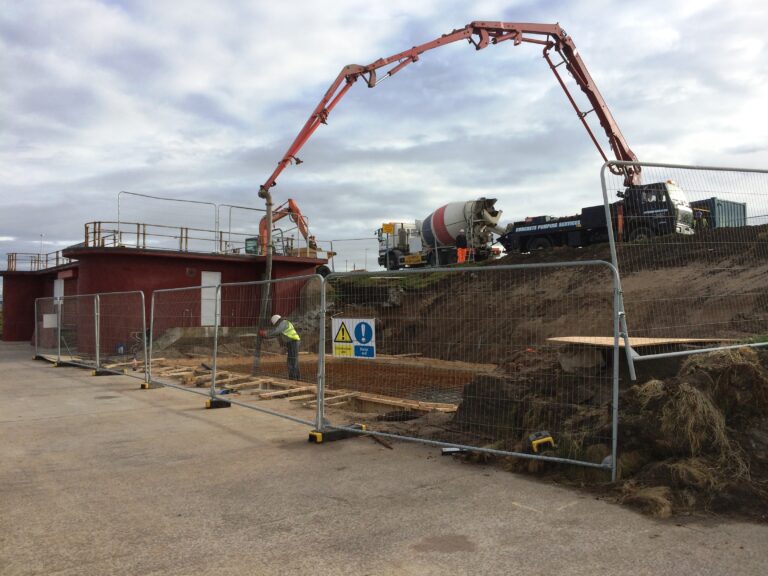 Extension to the Club House being built in September 2015