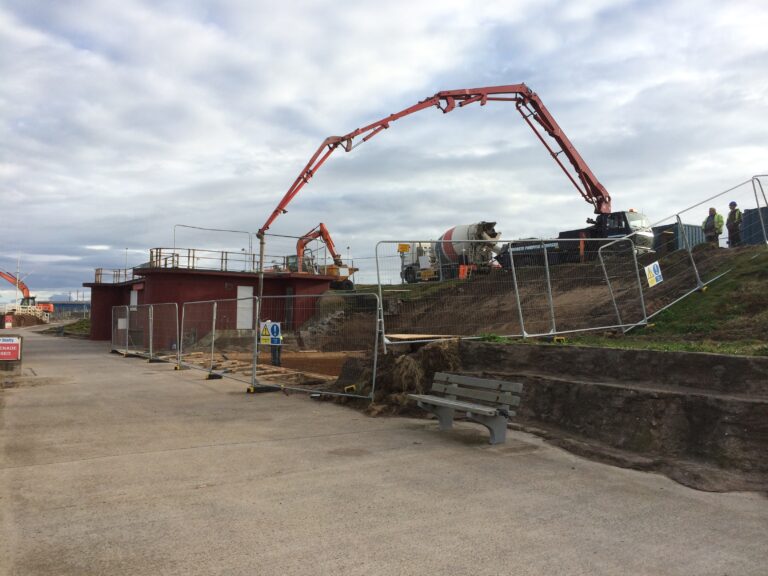 Extension to the Club House being built in September 2015