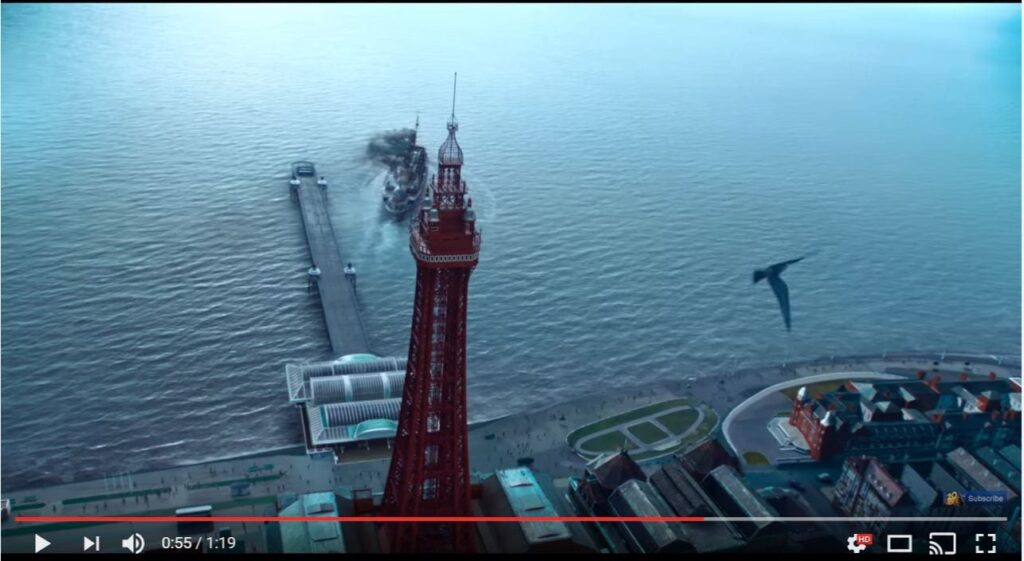 Blackpool scenes in the trailer for Miss Peregrines Home for Peculiar Children