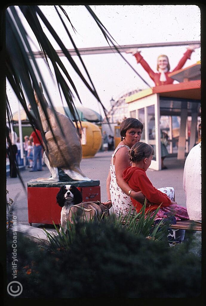 Children's area at Blackpool Pleasure Beach in the 1970's