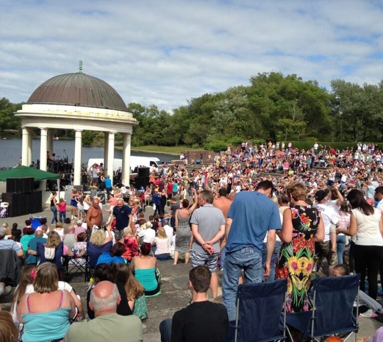 Free Events and concerts each weekend at Blackpool Stanley Park Bandstand