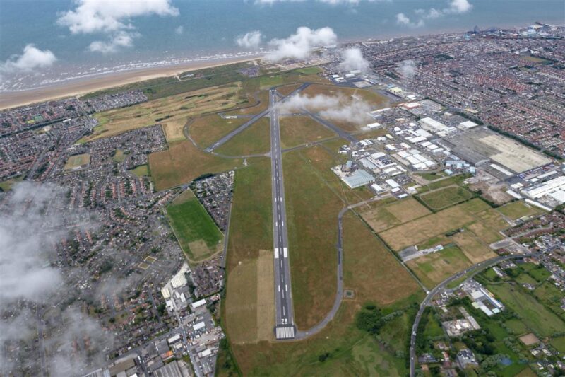 Blackpool Airport Today • find out more with Live Blackpool