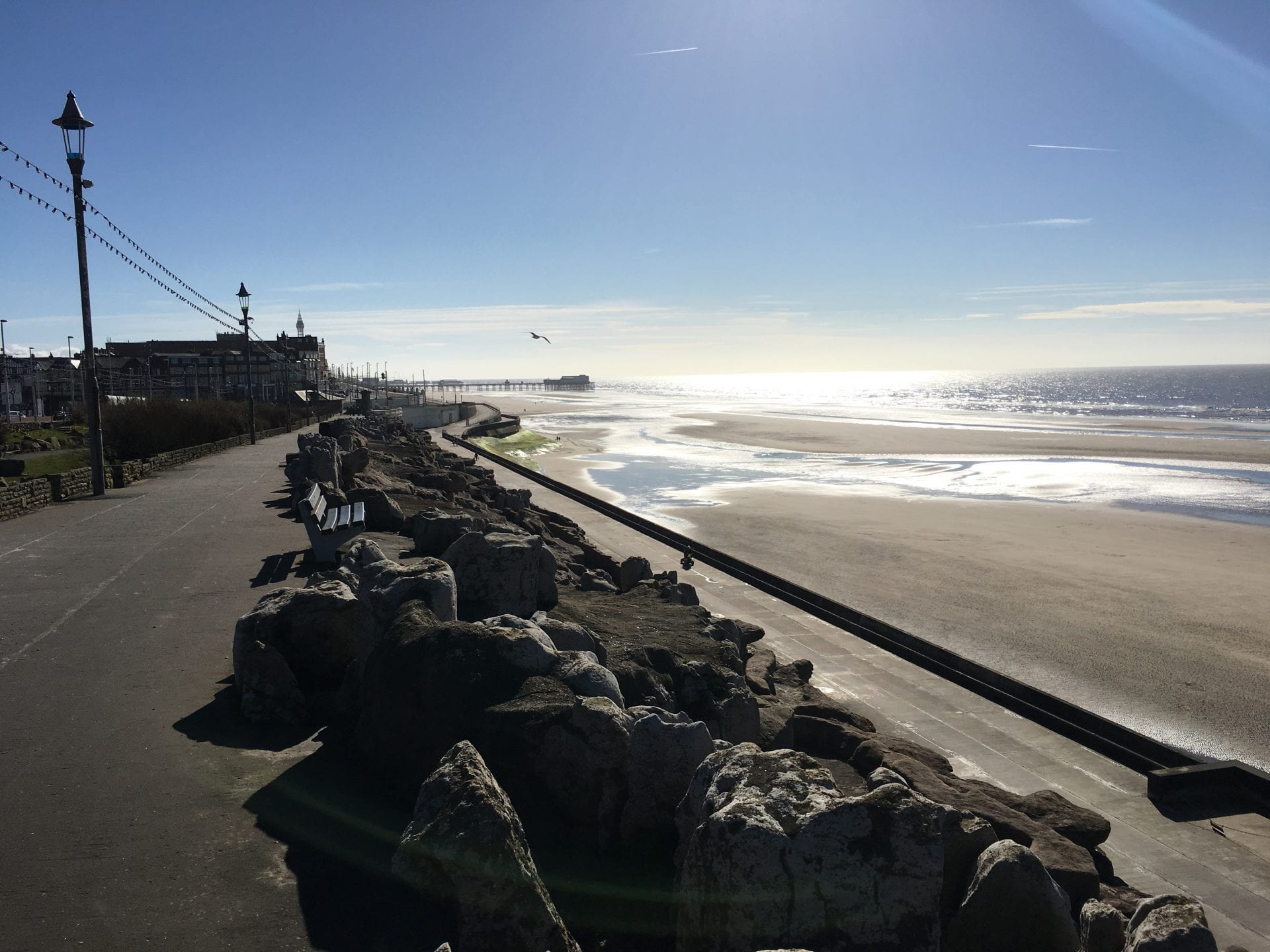 The Cliffs at North Shore - a high point for walking in Blackpool