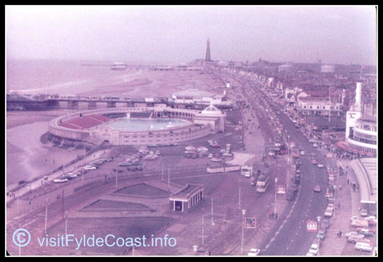 Open air baths at South Shore Blackpool