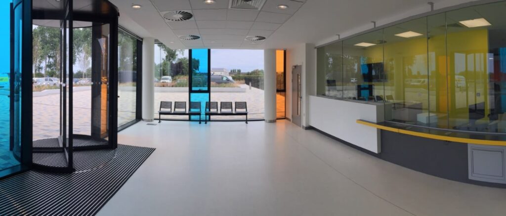 Front counter at the new Blackpool Police Station Headquarters