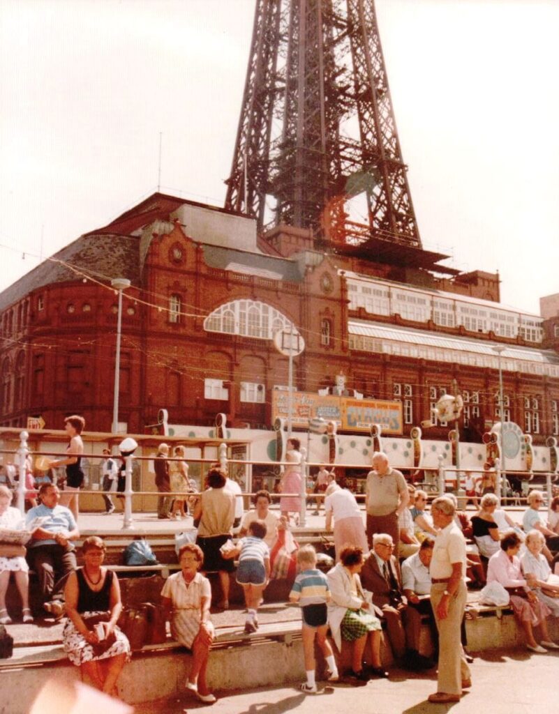 The Blackpool Tower, around the late 1980's