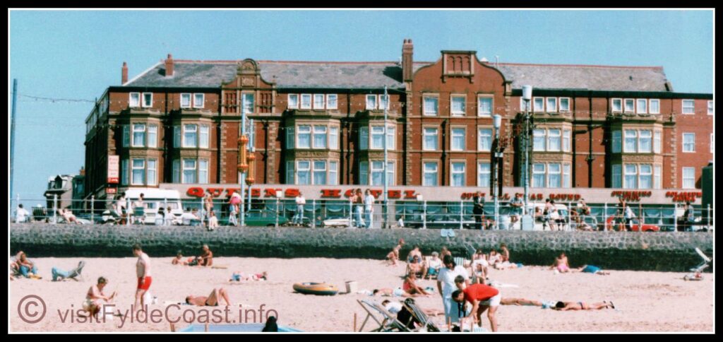 Queen's Hotel at South Shore Blackpool, about 1991