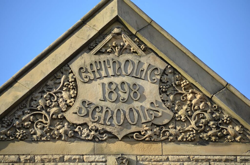 Catholic Schools 1898 on Talbot Road, Blackpool