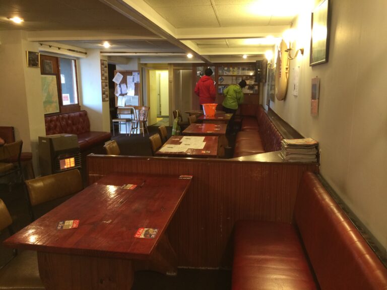 Inside the Fylde Boat Angling Clubhouse