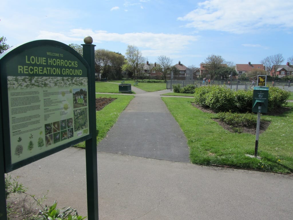 Take a walk through the park and enjoy the green public open space
