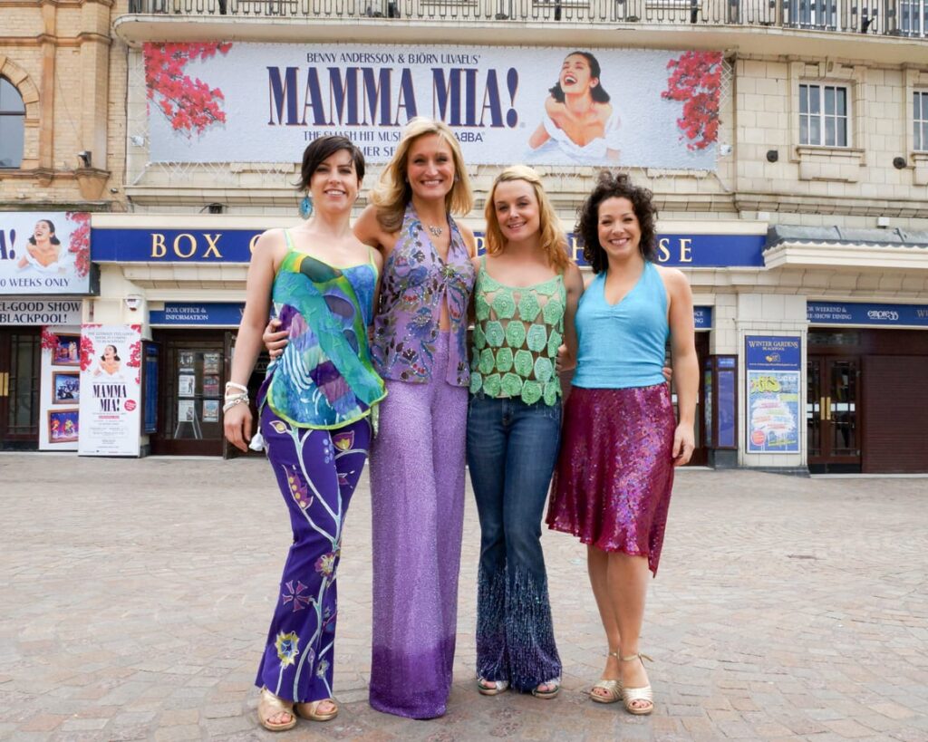 Mamma Mia! cast launch outside the Opera House