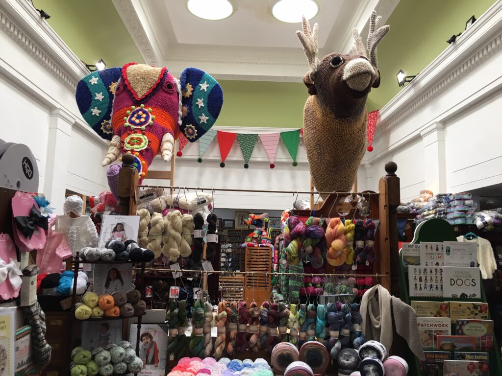 Inside Mrs Johnson's Emporium at Bond Street, Blackpool South Shore