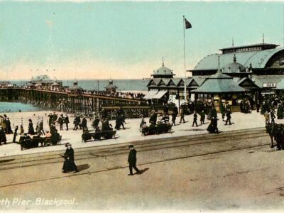 History of Blackpool North Pier in 1915, Tuck Postcards
