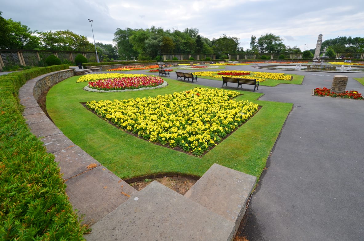 Stanley Park, one of the parks in Blackpool