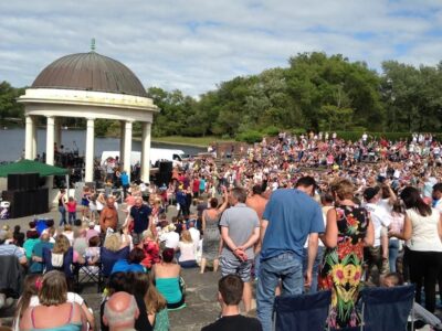 Free Events and concerts each weekend at Blackpool Stanley Park Bandstand