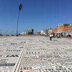 Comedy Carpet on Blackpool Central Promenade at Tower Festival Headland