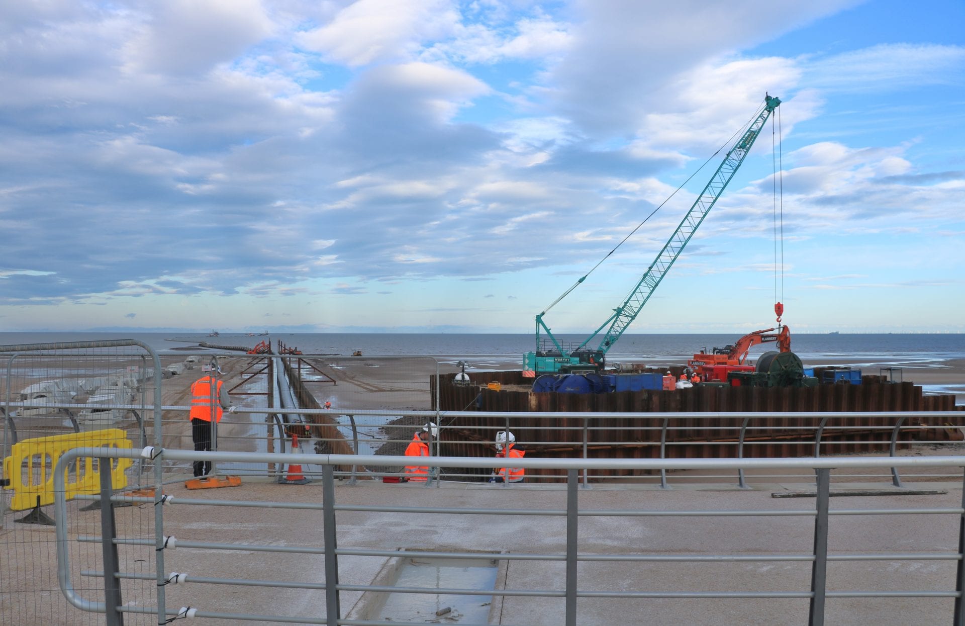 Anchorsholme United Utilities Wastewater Works Live Blackpool
