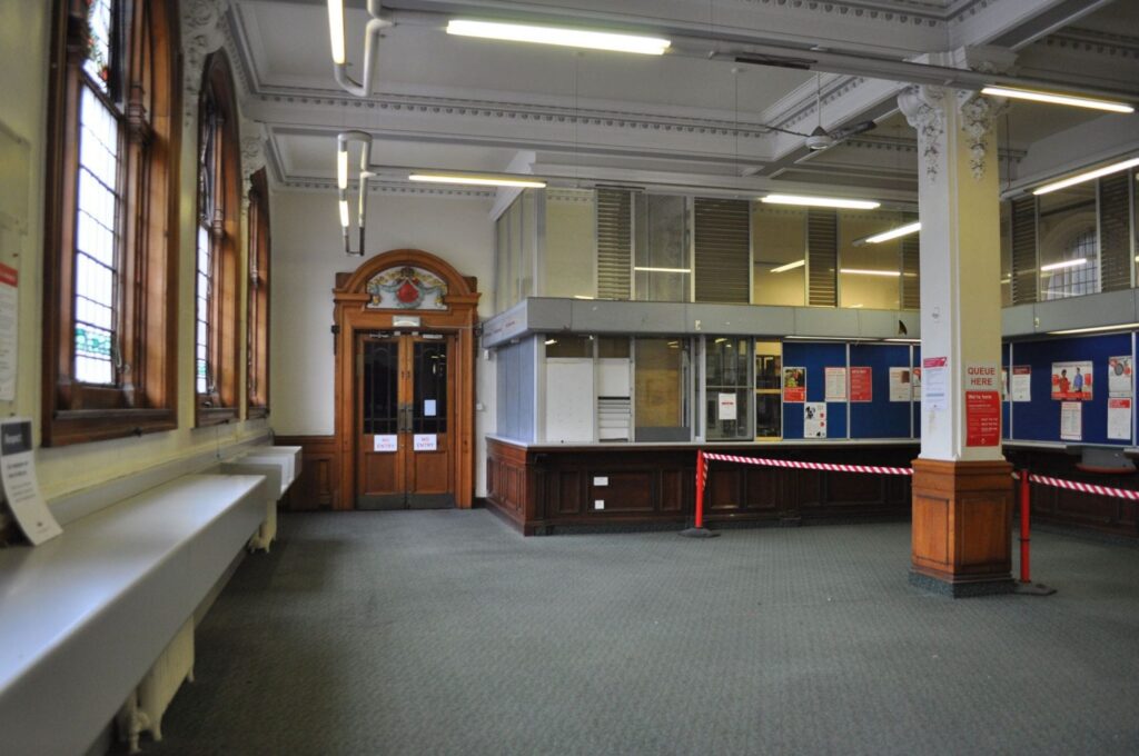 Blackpool Post Office Counter, before it closed. Photo: Juliette Gregson