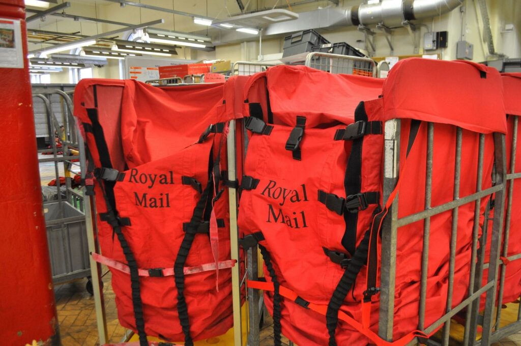 Sorting cages for the Fylde Coasts post. Photo: Juliette Gregson