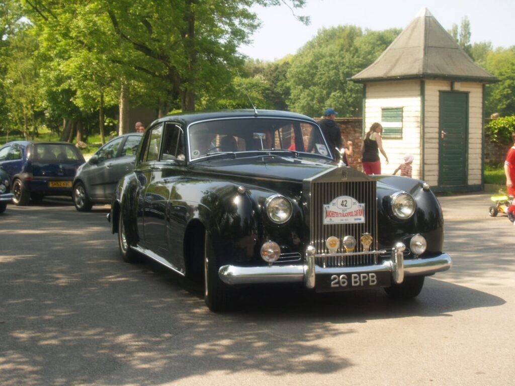 The Blackpool Pleasure Beach Rolls Royce