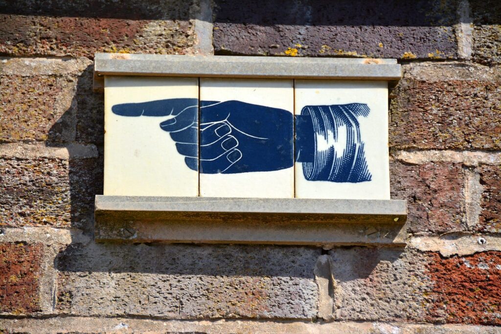 Traces of Blackpools past in signage at the tram stop and toilets at Little Bispham