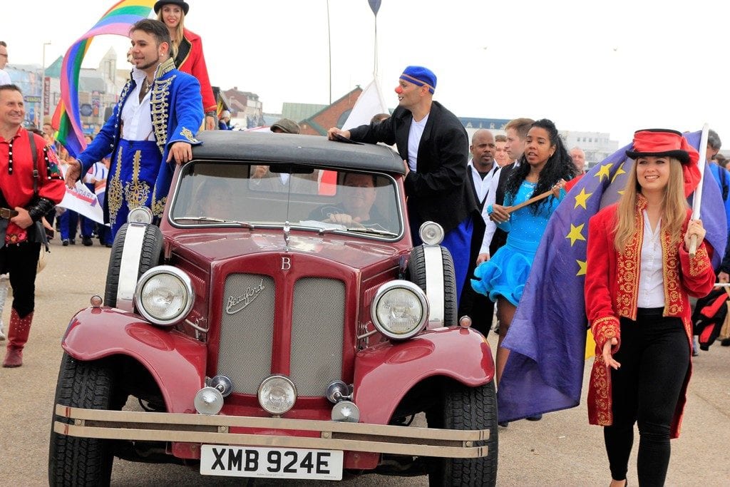 Blackpool Tower Circus Parade