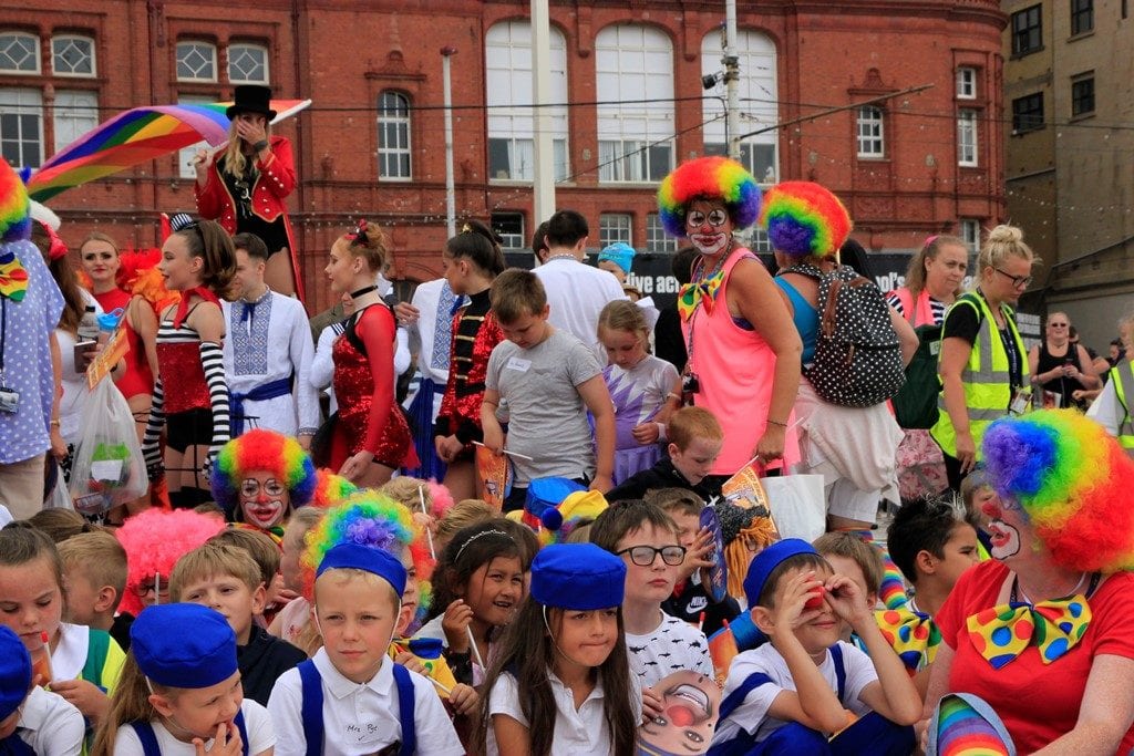 Blackpool Tower Circus Parade