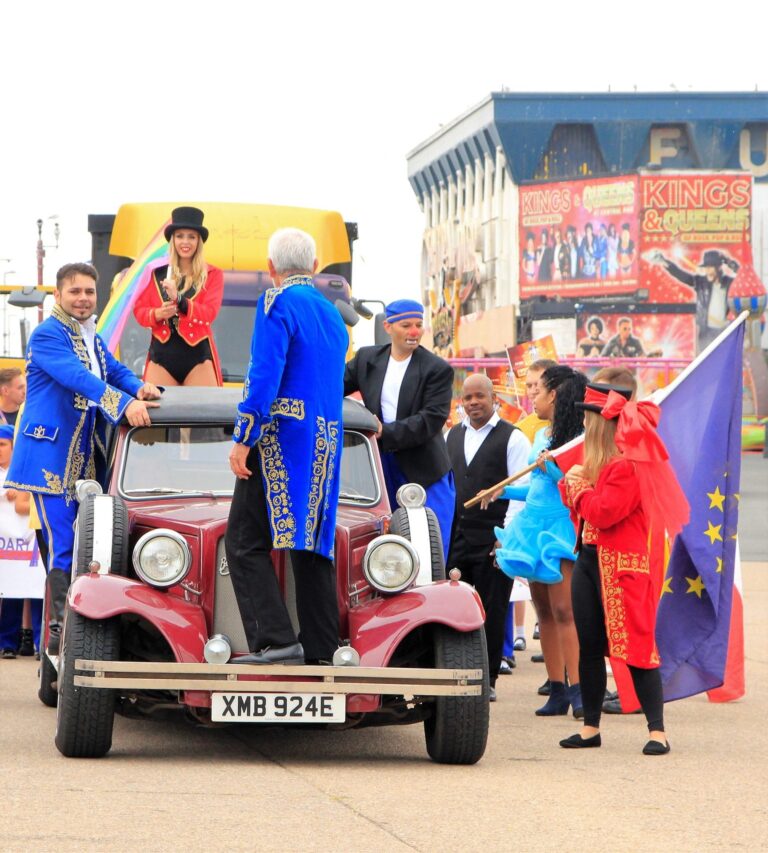 Blackpool Tower Circus Parade July 2018, photo Kate Yates