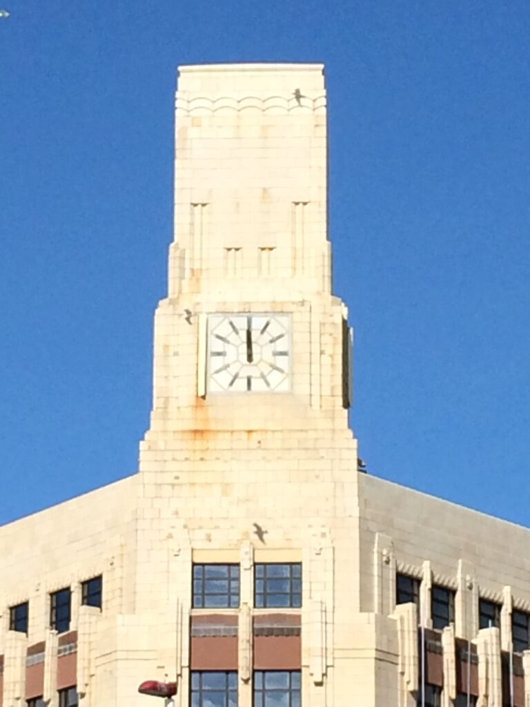 Woolworths Clock on Blackpool Promenade