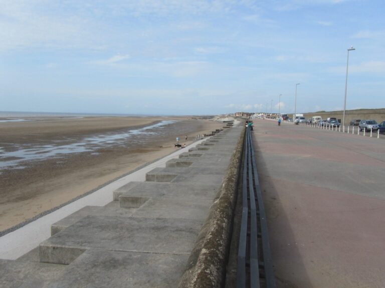 The old sea front at Ancholsholme