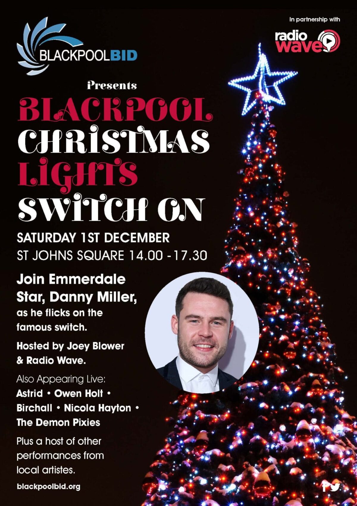 Blackpool Christmas Lights Switch On • Live Blackpool