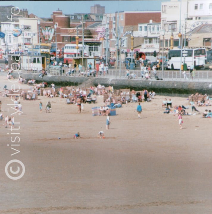 Blackpool Central beach