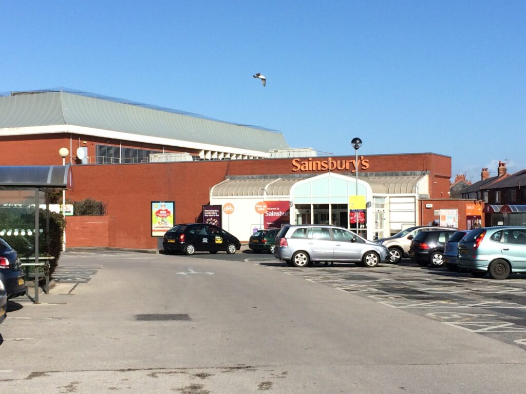 Sainsbury's supermarket at Red Bank Road