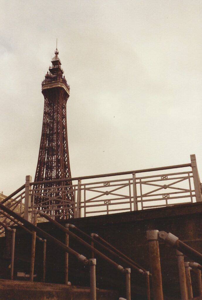 Blackpool Tower in 1988. Photo: Julian Watson