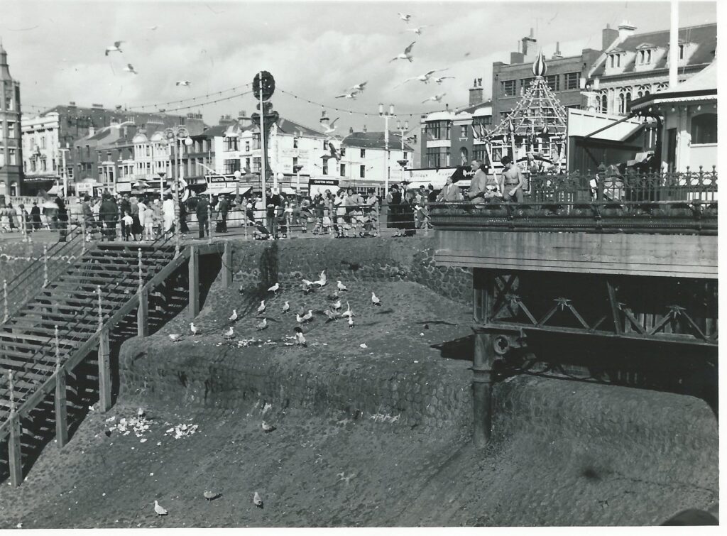 Blackpool in the 1950's. Photo: Julian Watson