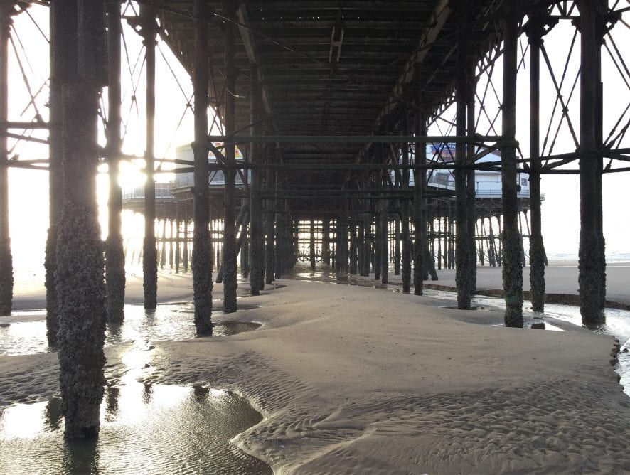 Still Under Blackpool Pier, by Cameron McDade